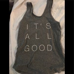 Good HYouman Gray tank xs “It’s All Good” Tank tee